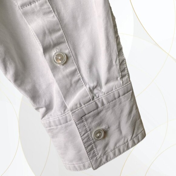 Vintage Louis Vuitton Women’s White Button-Down Shirt - Picture 5 of 16